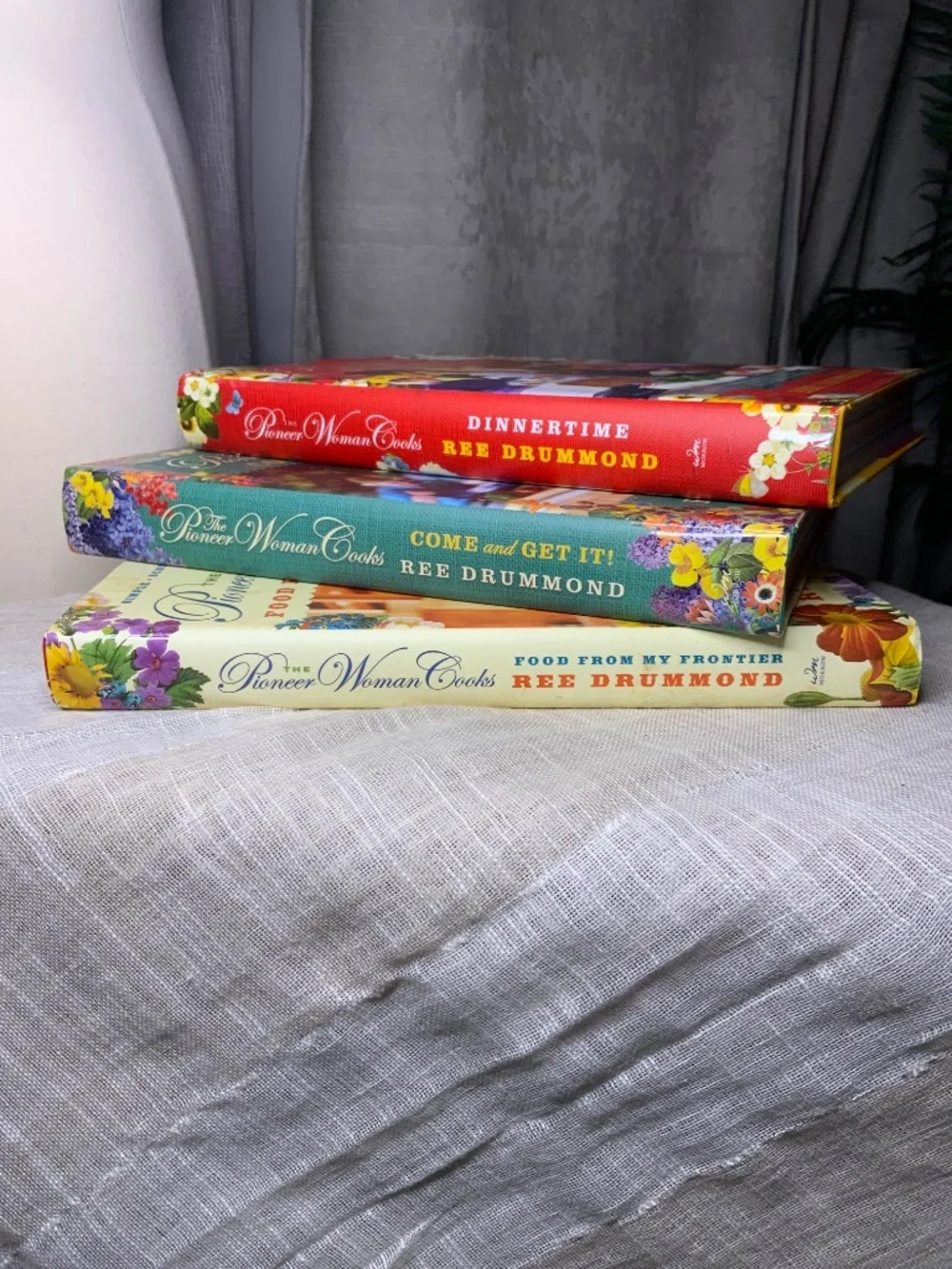 Set of (3) Ree Drummond Cookbooks